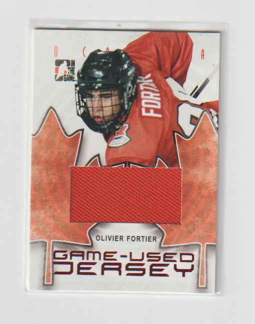 2007-08 ITG O Canada Jersey #GUJ-16 Olivier Fortier
