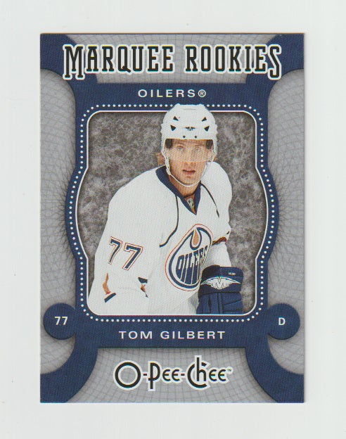 2007-08 O-Pee-Chee Marquee Rookies #543 Tom Gilbert