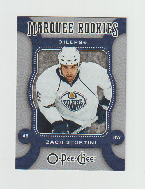2007-08 O-Pee-Chee Marquee Rookies #545 Zach Stortini