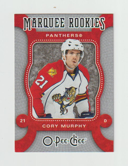 2007-08 O-Pee-Chee Marquee Rookies #548 Cory Murphy