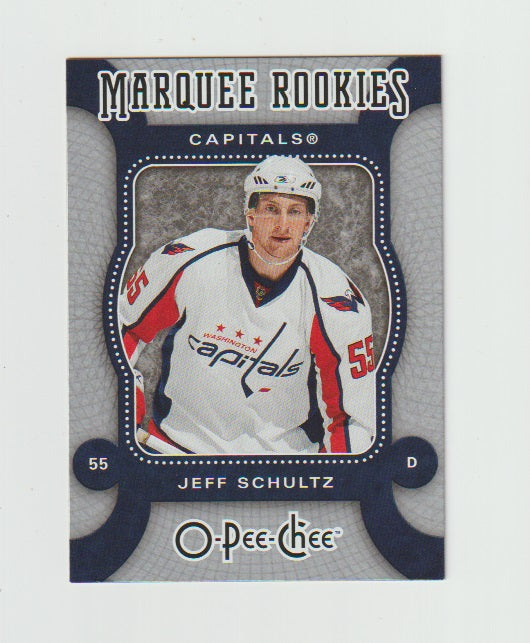 2007-08 O-Pee-Chee Marquee Rookies #599 Jeff Schultz