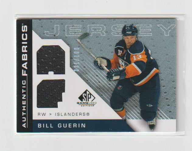 2007-08 SP Game Used Authentic Fabrics Rainbow #AF-BG Bill Guerin