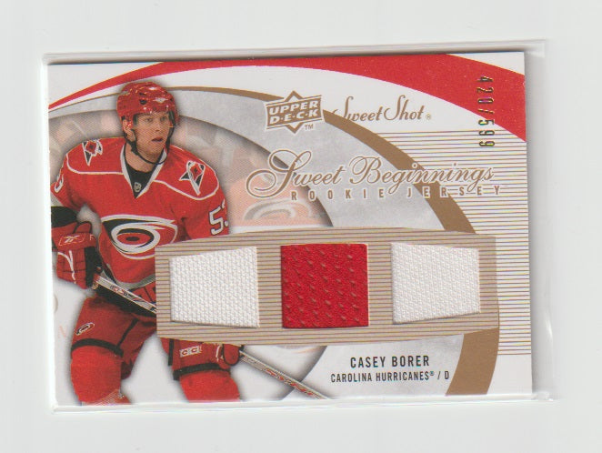 2007-08 Sweet Shot Sweet Beginnings #150 Casey Borer