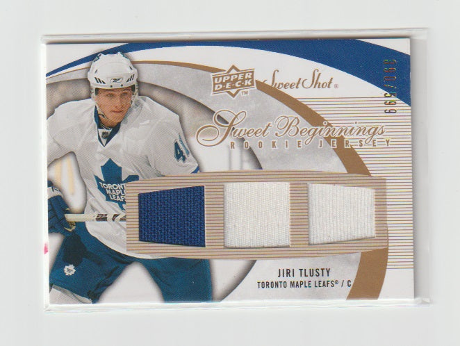 2007-08 Sweet Shot Sweet Beginnings #154 Jiri Tlusty