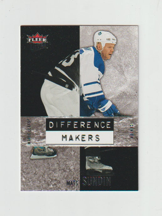2007-08 Ultra Difference Makers #DM7 Mats Sundin