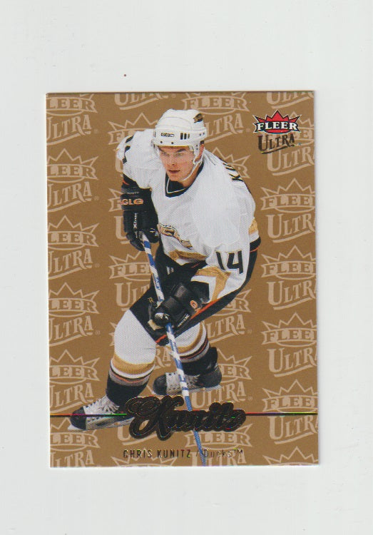 2007-08 Ultra Gold Medallion #197 Chris Kunitz