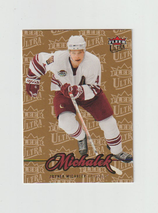 2007-08 Ultra Gold Medallion #45 Zbynek Michalek
