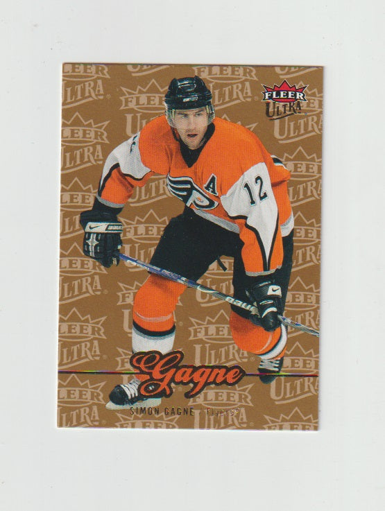 2007-08 Ultra Gold Medallion #54 Simon Gagne