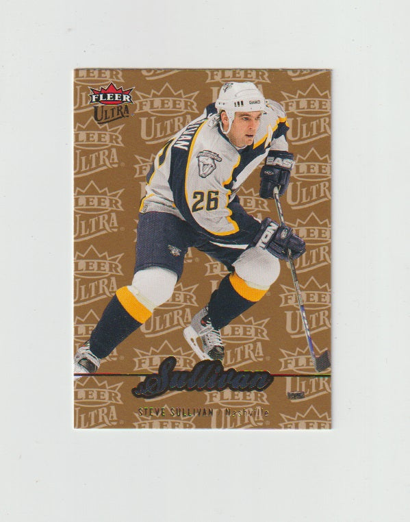 2007-08 Ultra Gold Medallion #87 Steve Sullivan