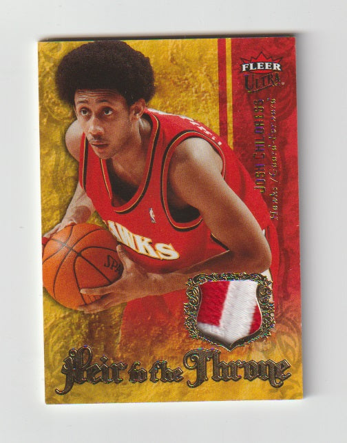 2007-08 Ultra SE Heir to the Throne Patch #HT-JC Josh Childress