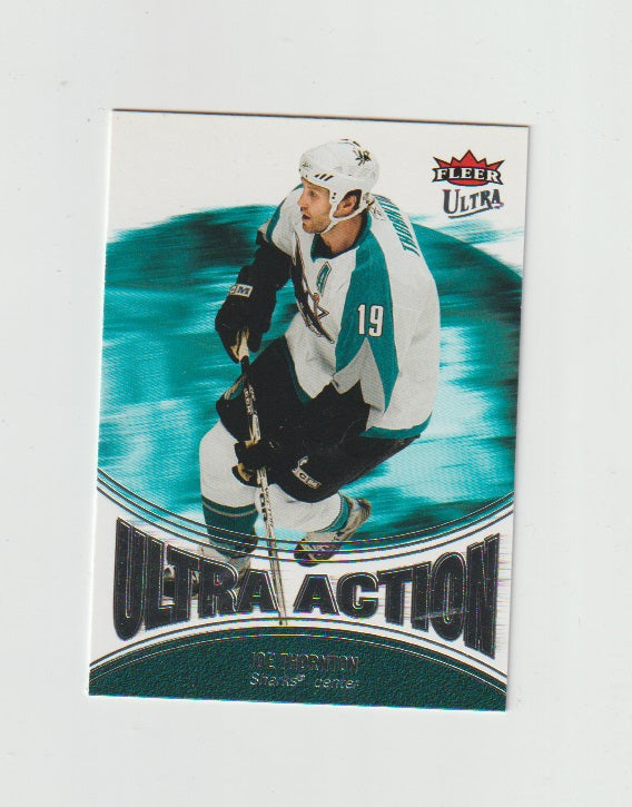 2007-08 Ultra Ultra Action #UA2 Joe Thornton