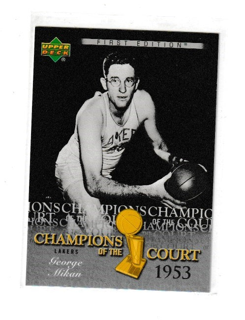 2007-08 Upper Deck First Edition Champions of the Court #CC-GM George Mikan