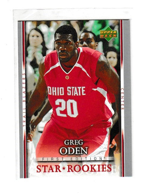 2007-08 Upper Deck First Edition Star Rookies #201 Greg Oden