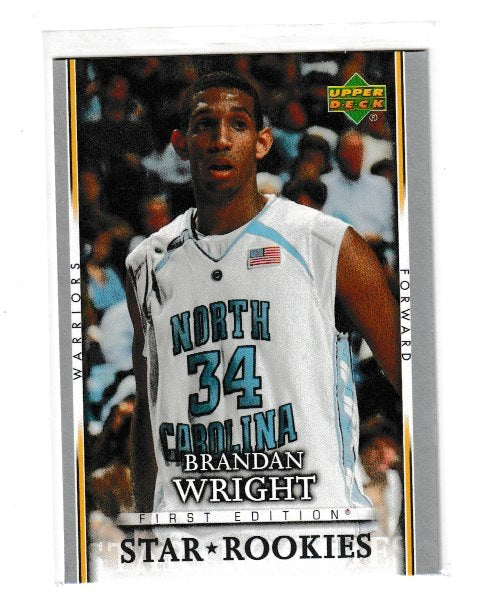 2007-08 Upper Deck First Edition Star Rookies #208 Brandan Wright