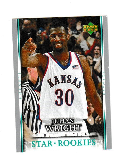 2007-08 Upper Deck First Edition Star Rookies #213 Julian Wright