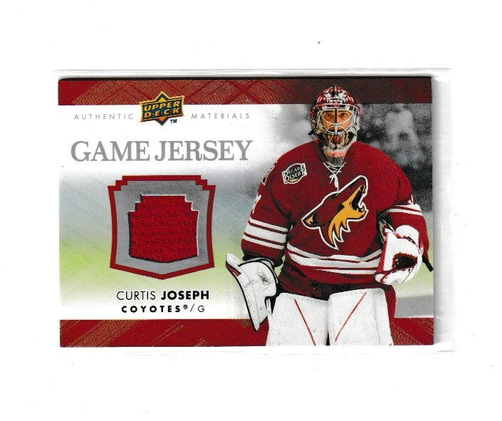 2007-08 Upper Deck Game Jerseys #GJ2-CJ Curtis Joseph