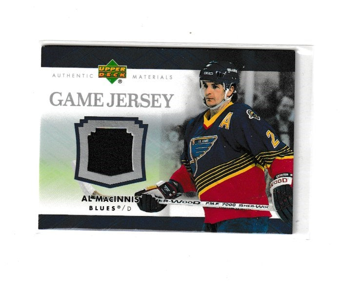 2007-08 Upper Deck Game Jerseys #J-AM Al MacInnis