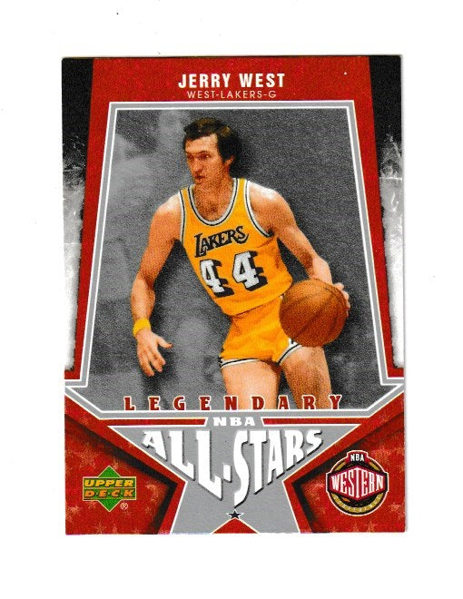 2007-08 Upper Deck Legendary All Stars #LA-12 Jerry West