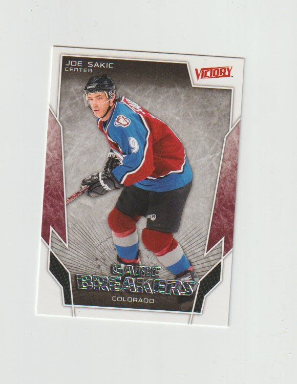 2007-08 Upper Deck Victory Game Breakers #GB19 Joe Sakic