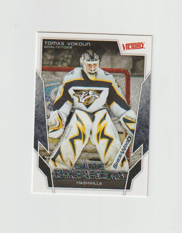 2007-08 Upper Deck Victory Game Breakers #GB27 Tomas Vokoun