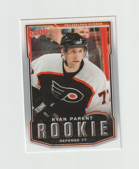 2007-08 Upper Deck Victory Rookies #216 Ryan Parent