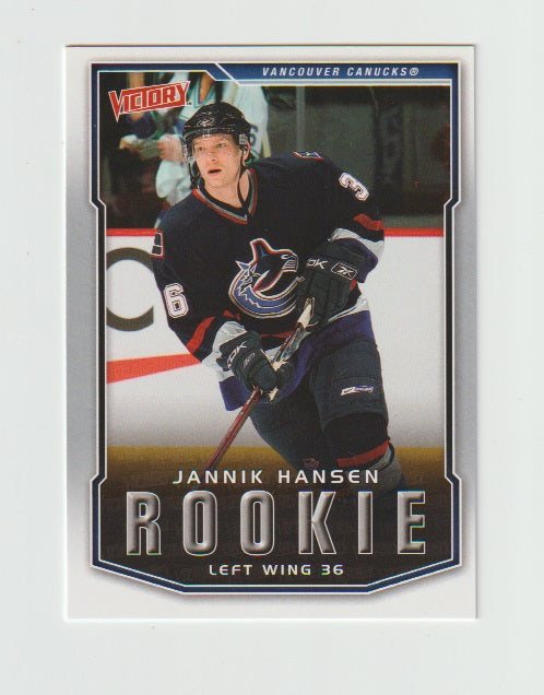 2007-08 Upper Deck Victory Rookies #245 Jannik Hansen