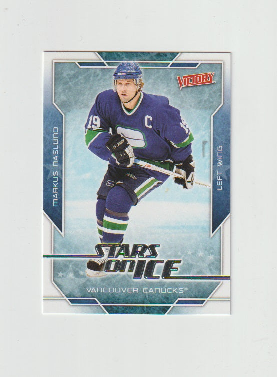 2007-08 Upper Deck Victory Stars On Ice #SI38 Markus Naslund