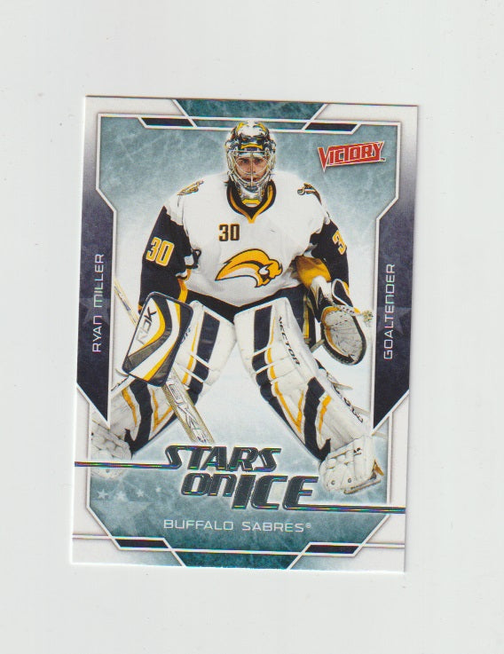 2007-08 Upper Deck Victory Stars On Ice #SI4 Ryan Miller
