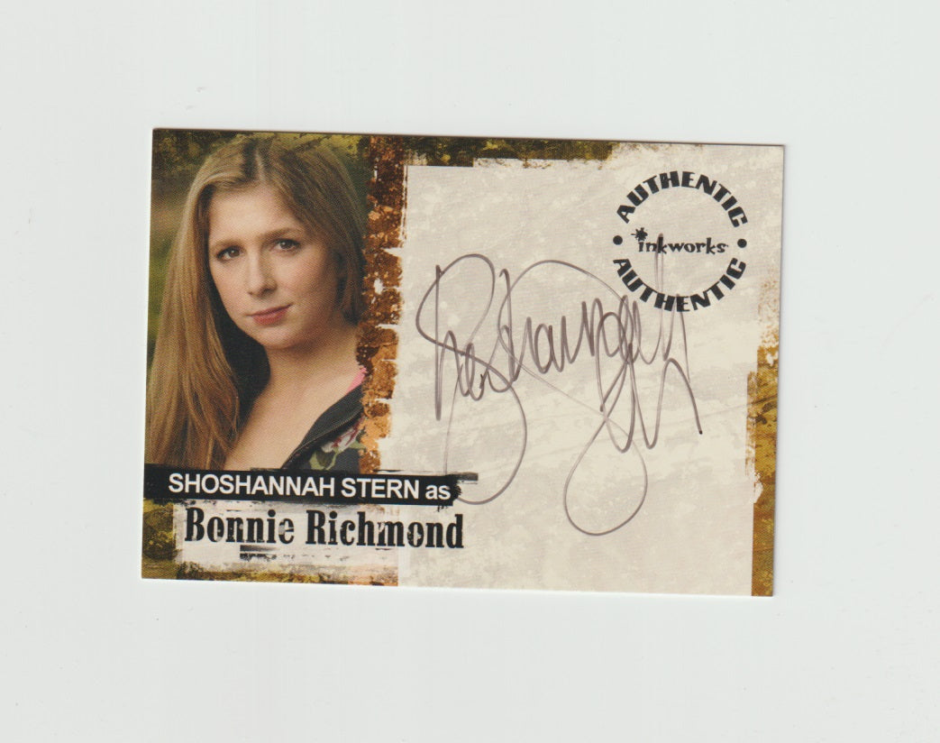 2007 Jericho Season 1 Autographs #A7 Shoshannah Stern as Bonnie Richmond