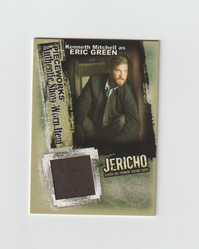 2007 Jericho Season 1 Pieceworks #PW7 Kenneth Mitchell as Eric Green