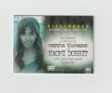 Load image into Gallery viewer, 2007 Lost Season 3 Pieceworks #PW-2 Marsha Thomason as Naomi Dorrit
