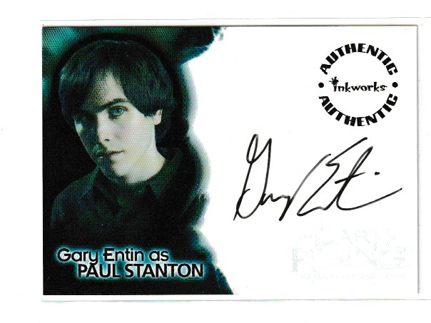 2007 The Seeker: The Dark is Rising #A-GE Gary Entin as Paul Stanton Autograph