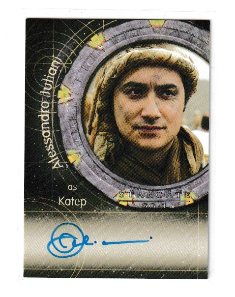 2007 Stargate SG-1 S9 #A83 Alessandro Juliani as Katep Autograph