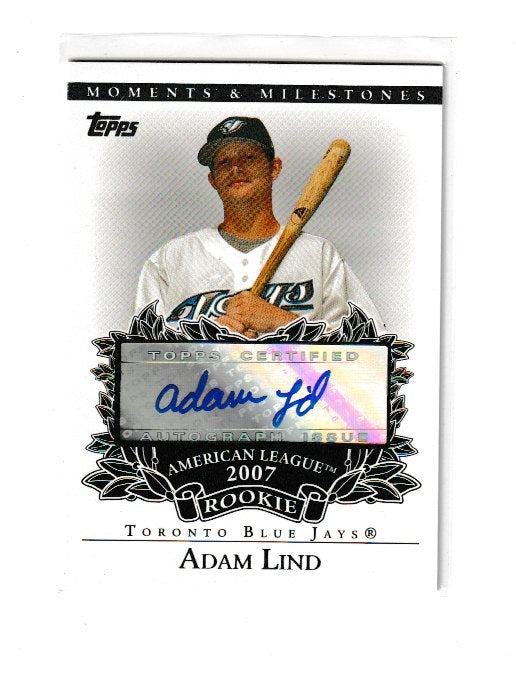 2007 Topps Moments and Milestones #RA-AL Adam Lind