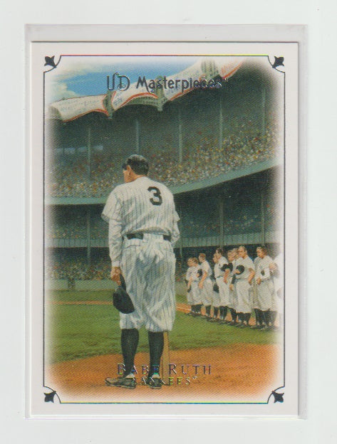 2007 UD Masterpieces Glossy #2 Babe Ruth