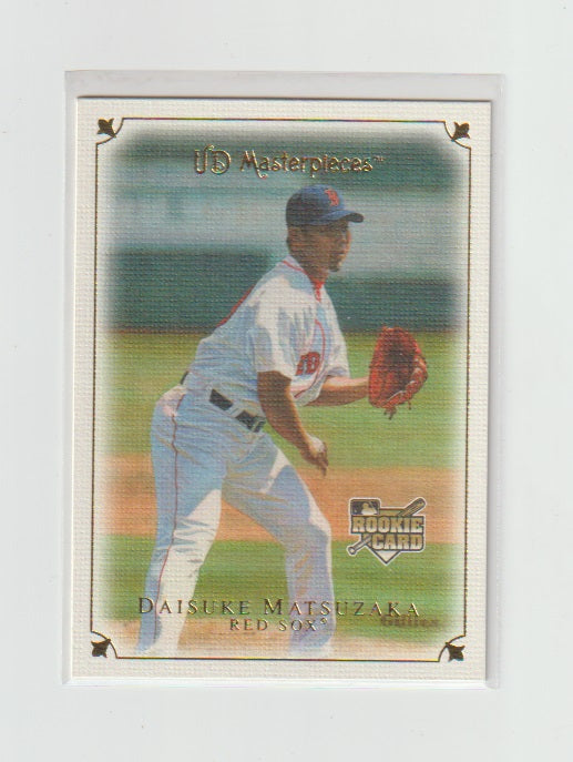 2007 UD Masterpieces Rookie #27 Daisuke Matsuzaka