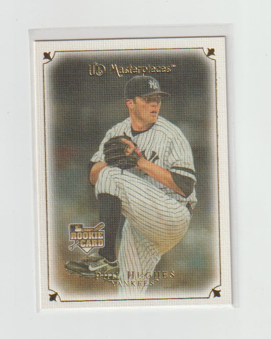 2007 UD Masterpieces Rookie #77 Phil Hughes