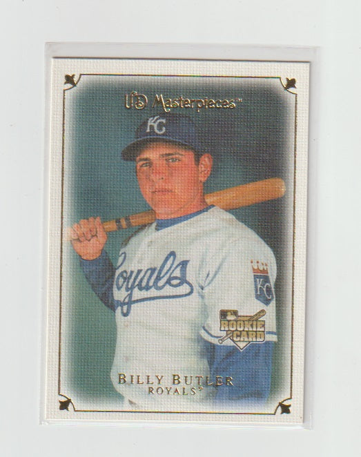 2007 UD Masterpieces Rookie #83 Billy Butler