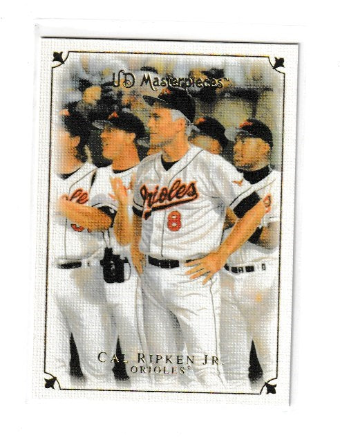 2007 UD Masterpieces #10 Cal Ripken Jr