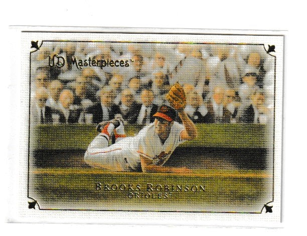 2007 UD Masterpieces #13 Brooks Robinson