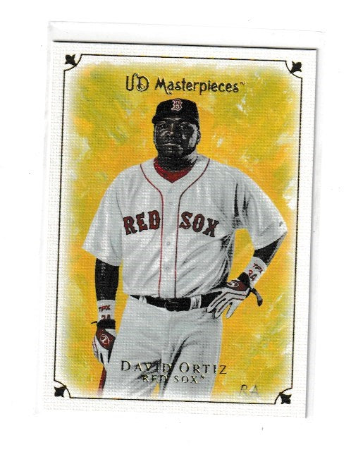 2007 UD Masterpieces #14 David Ortiz