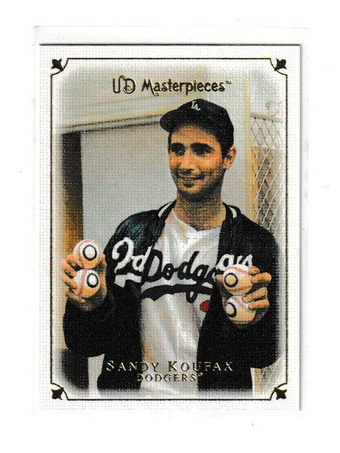 2007 UD Masterpieces #17 Sandy Koufax