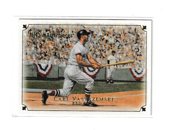 2007 UD Masterpieces #25 Carl Yastrzemski