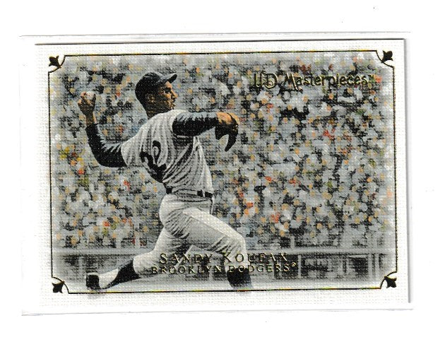 2007 UD Masterpieces #26 Sandy Koufax