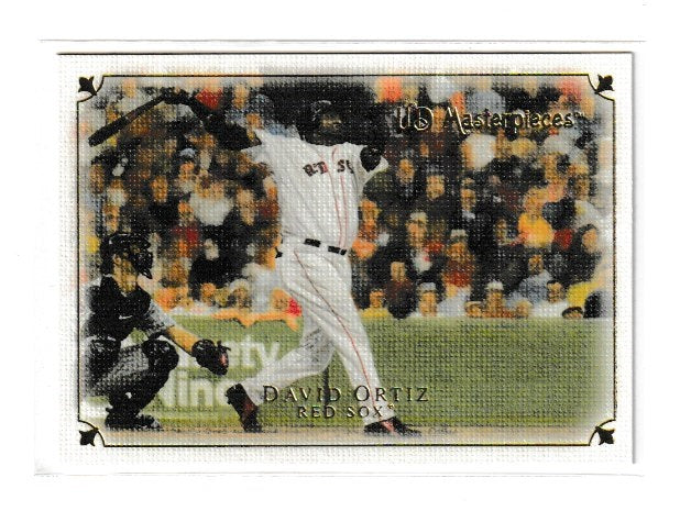 2007 UD Masterpieces #31 David Ortiz