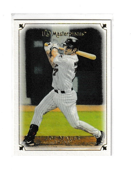 2007 UD Masterpieces #35 Joe Mauer