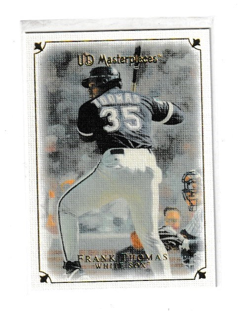 2007 UD Masterpieces #39 Frank Thomas