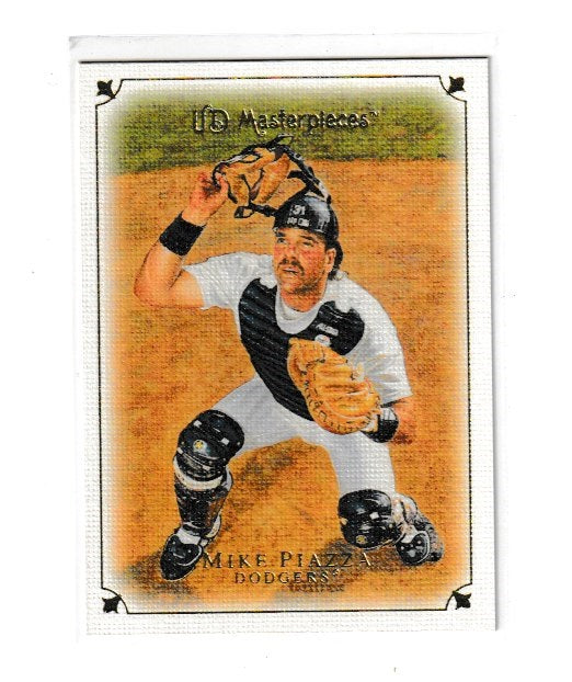 2007 UD Masterpieces #40 Mike Piazza