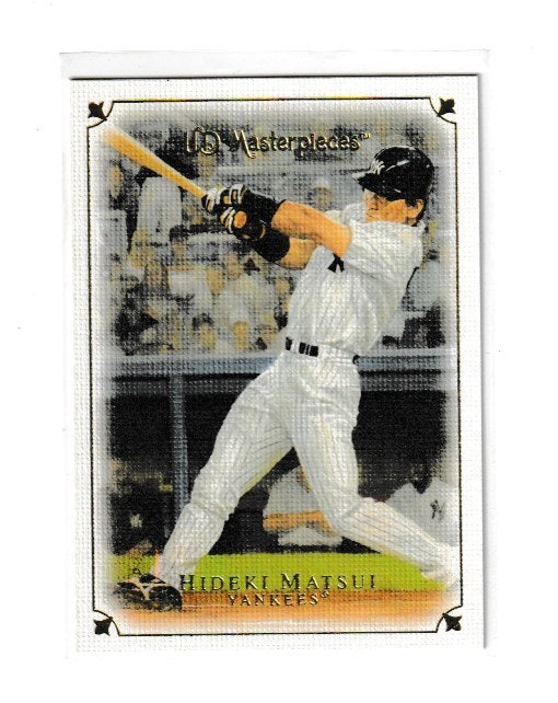 2007 UD Masterpieces #44 Hideki Matsui