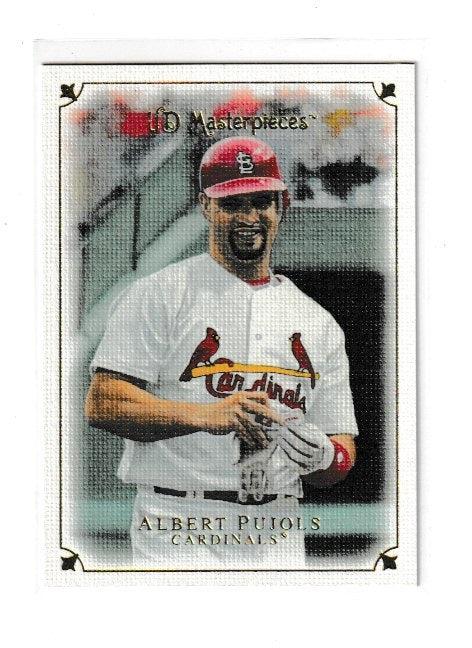 2007 UD Masterpieces #49 Albert Pujols